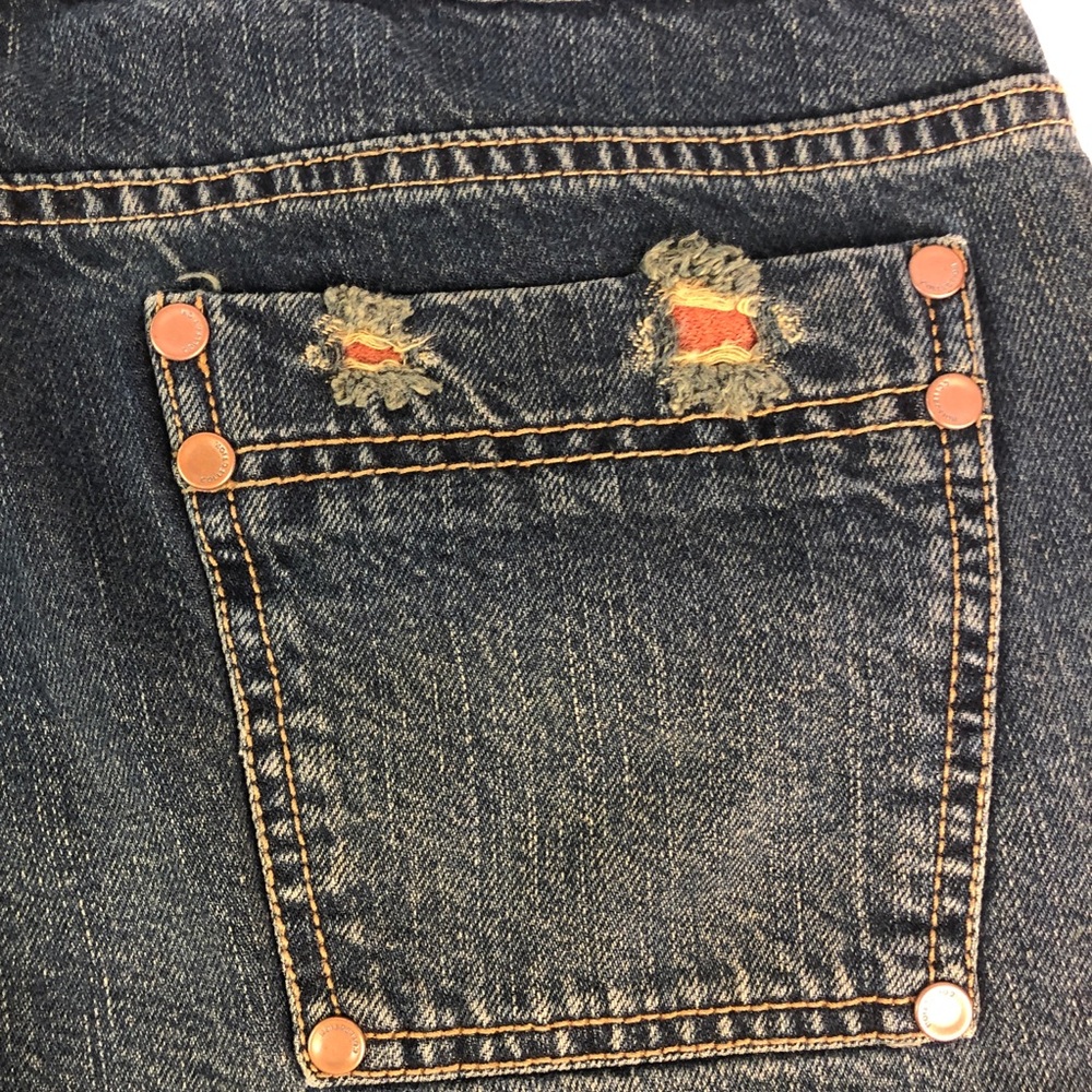 Di.A Distressed Embellished Dark Wash Jeans - Picture 13 of 15